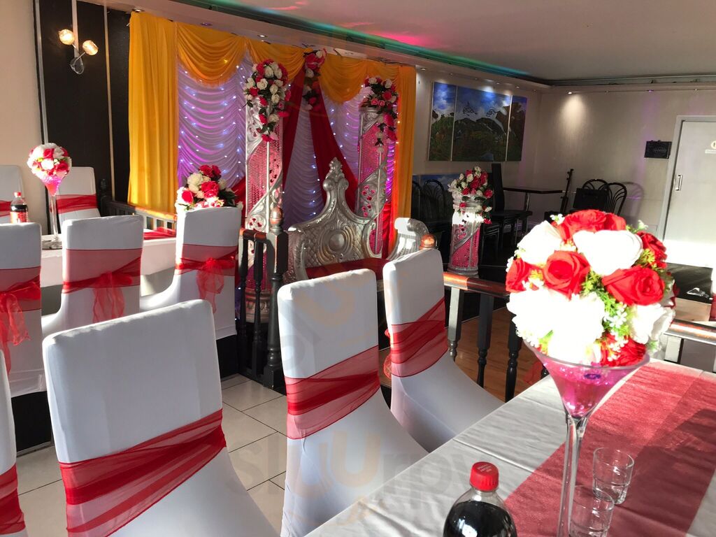 A room ready for a celebration